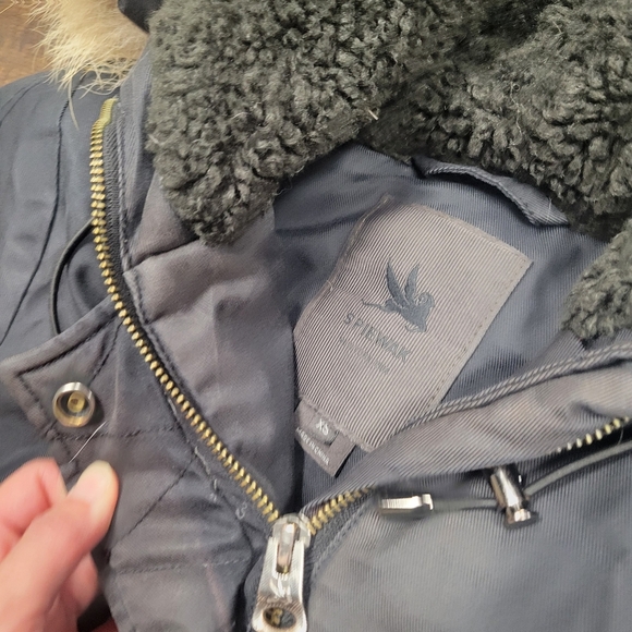 Spiewak Aviation N3-B Parka Womens Real Fur Collar Coat - Picture 7 of 9